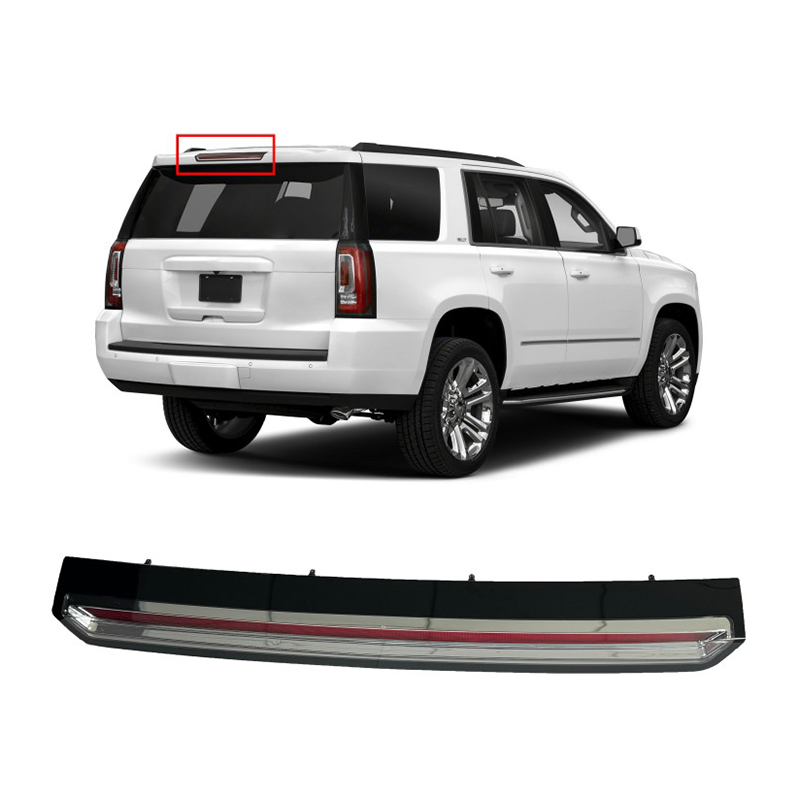 New Red Lens LED High Mount Third 3rd Brake Stop Cargo Light Replacement 22783103 Fit For 2015-2020 Cadillac Escalade GMC Yukon