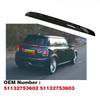 51132753603 51132753602 Chrome/Black Hatch Rear Trunk Handle Replacement Compatible With BMW Mini Cooper R55 R56 R57 R58 R59 2005-2015 Tailgate Handle