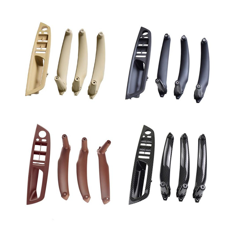 Car Inner Left Right Inside Handle Door Panel 51417230853 For BMW E90 E91 3 Series Pull Trim Cover 2005-2012