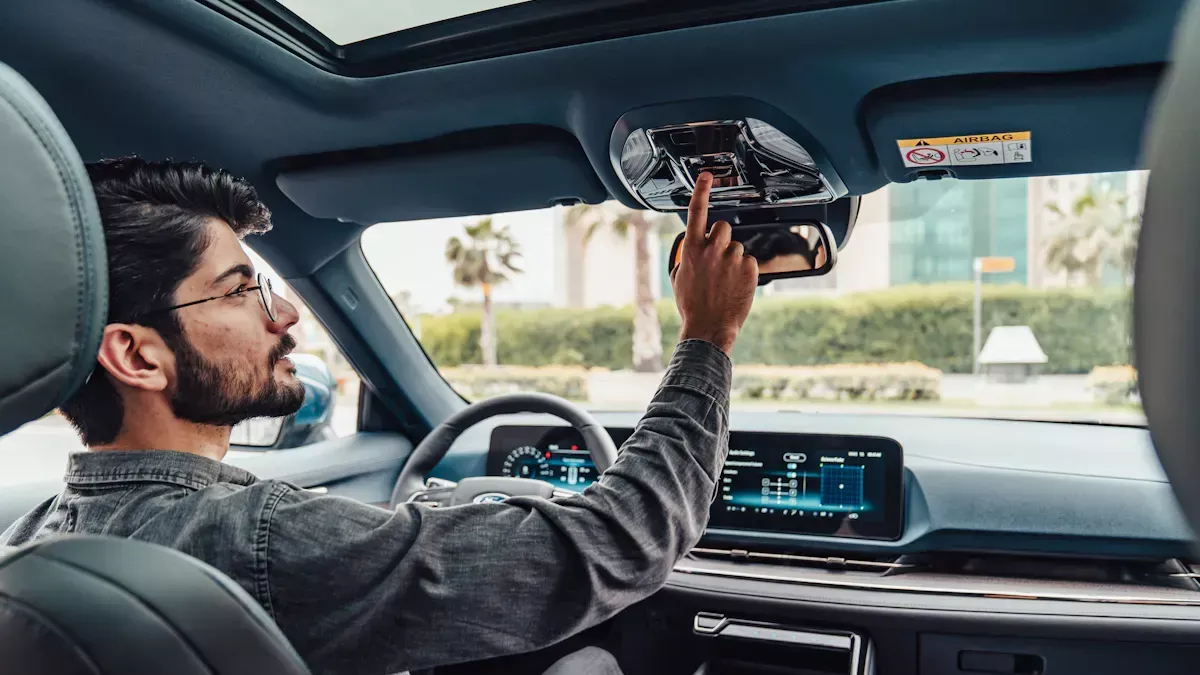Car Sun Visor Installation