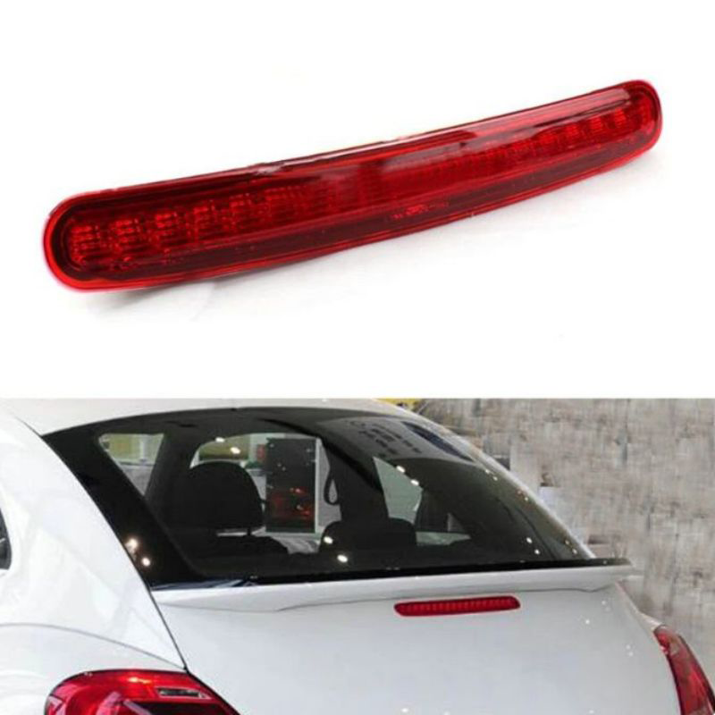 New Red Lens LED High Mount Third 3rd Brake Stop Cargo Light Replacement For 2012-2019 VW Beetle 5C5945097B